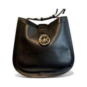 Michael Kors Lillie Medium black leather bag